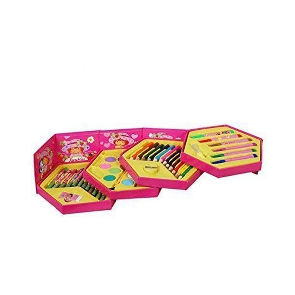 Multicolour Art Box with Colour Pencil, Crayons, Water Colour, Sketch Pens - Pack of 46 Pieces Color Kit