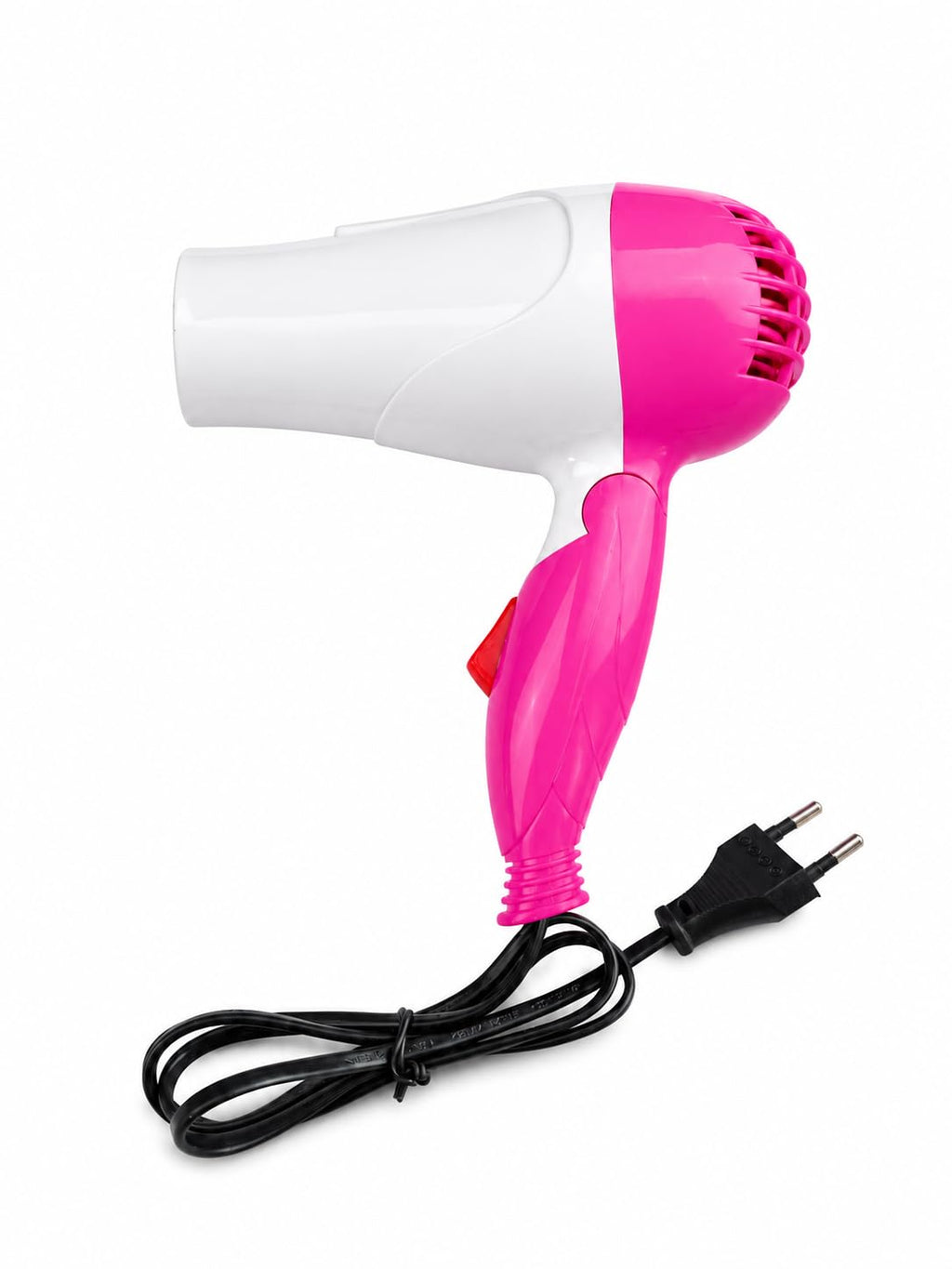 Professional Hair Dryer for Women & Men | Foldable Hot & Cool Air Hair Dryer with Concentrator Nozzle | Fast Drying Low Noise Hair Styling Dryer for Home & Travel (Pack of 1)