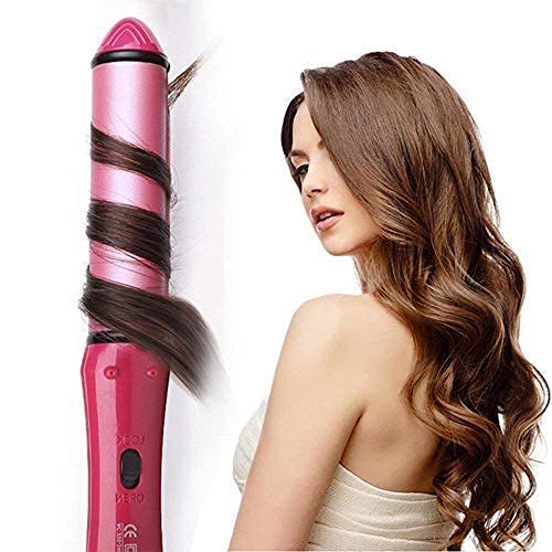 2 in 1 Hair Straightener and Curler | hair straightening machine, Beauty Set of Professional Hair Straightener and Hair Curler with Ceramic Plate For Women