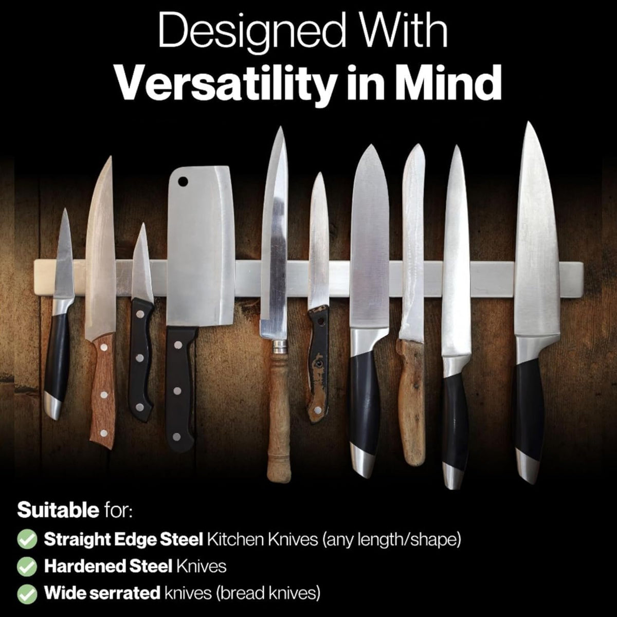 Knife Sharpener Manual 3 Stage Knives Sharpner Tool Advanced Knife Sharpener for Kitchen Knife Sharpner Knives Sharpening Tool for Steel Knives (Black)