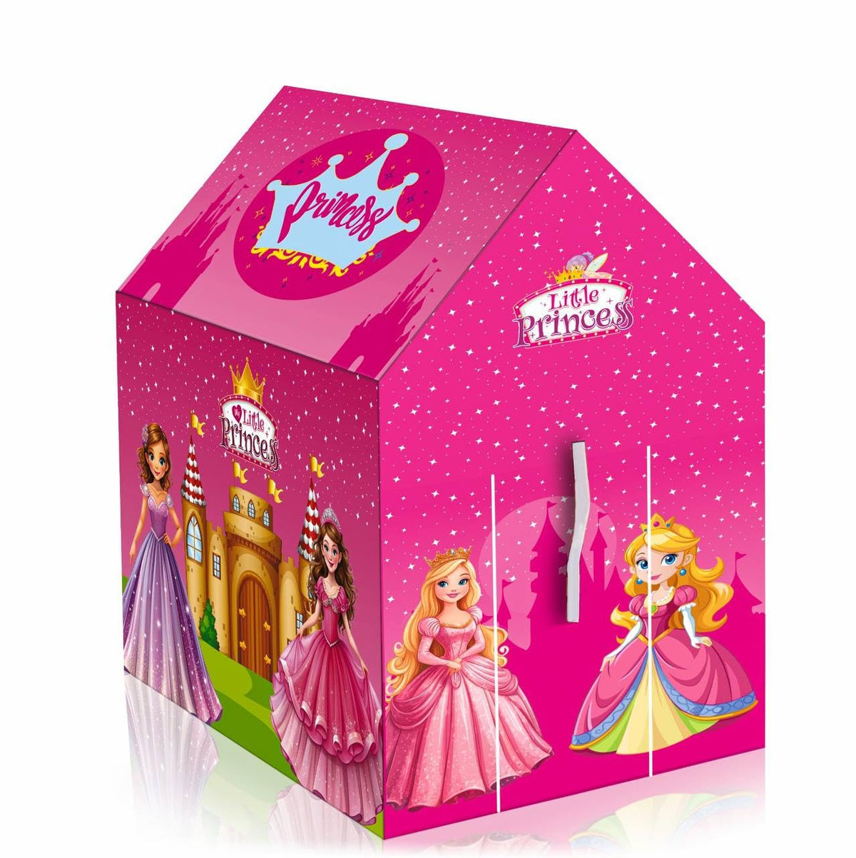 Colorfull and Light Weight Children Play Tent House for 2-8 Years Old Kids Girls and Boys Light Weight and Foldable Children Toys, Indoor and Outdoor Kid Tent House (Princess House)