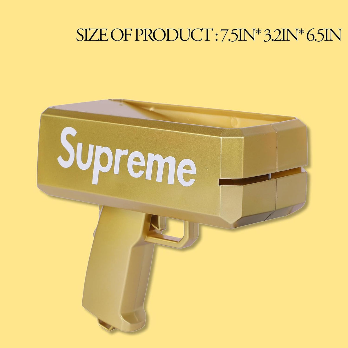 Super Gun Indian Money Gun Cash Cannon for Punjabi Wedding, Parties and Fun Includes 100 Fake Dollars