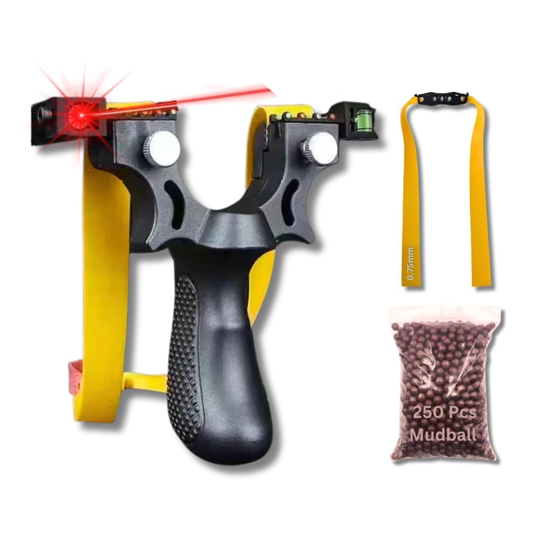 Gulel Toy Sling Shot Catapult for Adults & Beginners Outdoor Recreational Toy Set for Youth Fun Fitness Slingshot for Target Practice, Games & Adventure Activities