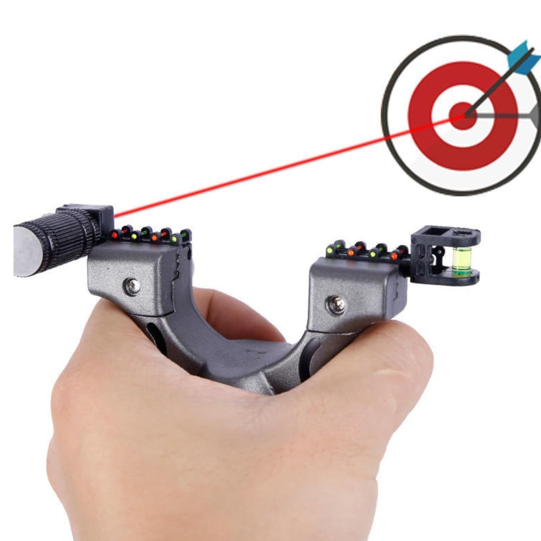 Gulel Toy Sling Shot Catapult for Adults & Beginners Outdoor Recreational Toy Set for Youth Fun Fitness Slingshot for Target Practice, Games & Adventure Activities